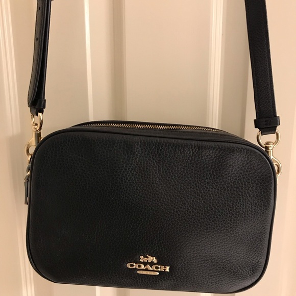 Coach Black Jamie Crossbody Bag with Gold Hardware - Picture 2 of 10
